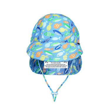 Bedhead Hat - Legionnaire Flap Swim Hat - Pisces